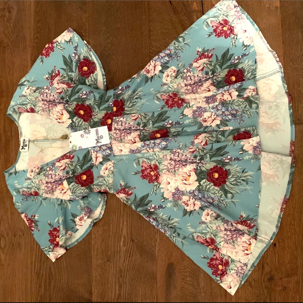 Show Me Your MuMu Aubrey Floral Mini Dress